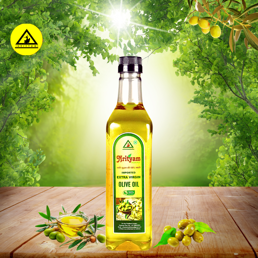 EXTRA VIRGIN OLIVE OIL | 100% PURE | IMPORTED & NATURAL |