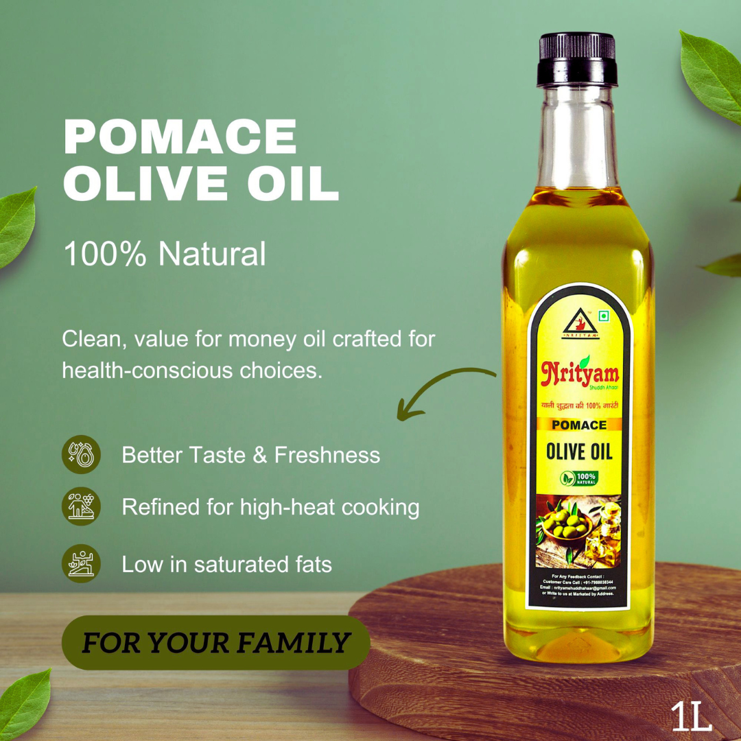 POMACE OLIVE OIL | 100% PURE | IMPORTED & HEALTHY OIL |