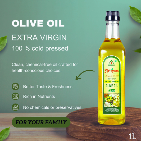 EXTRA VIRGIN OLIVE OIL | 100% PURE | IMPORTED & NATURAL |