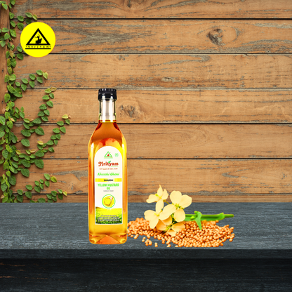 YELLOW MUSTARD OIL | 100% PURE COLDPRESS OIL | EXTRACT FROM PURE MUSTARD SEEDS |